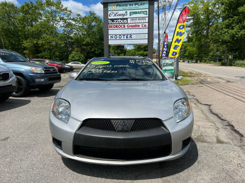 2012 Mitsubishi Eclipse for sale at NE Autos Inc in Norton MA