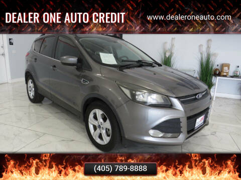 2014 Ford Escape for sale at Dealer One Auto Credit in Oklahoma City OK