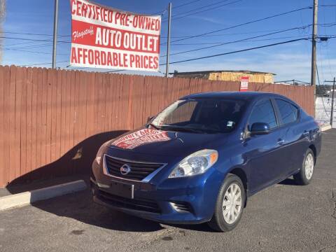 2012 Nissan Versa for sale at Flagstaff Auto Outlet in Flagstaff AZ