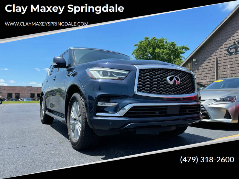 2018 Infiniti QX80 for sale at Clay Maxey Springdale in Springdale AR