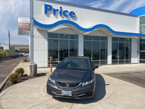2015 Honda Civic for sale at Price Honda in McMinnville in Mcminnville OR