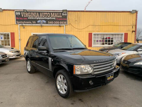 2008 Land Rover Range Rover for sale at Virginia Auto Mall in Woodford VA