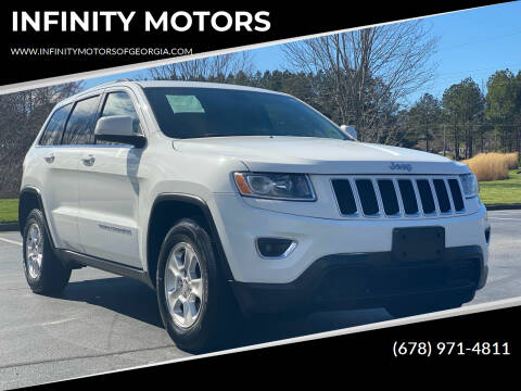 2014 Jeep Grand Cherokee for sale at INFINITY MOTORS in Gainesville GA