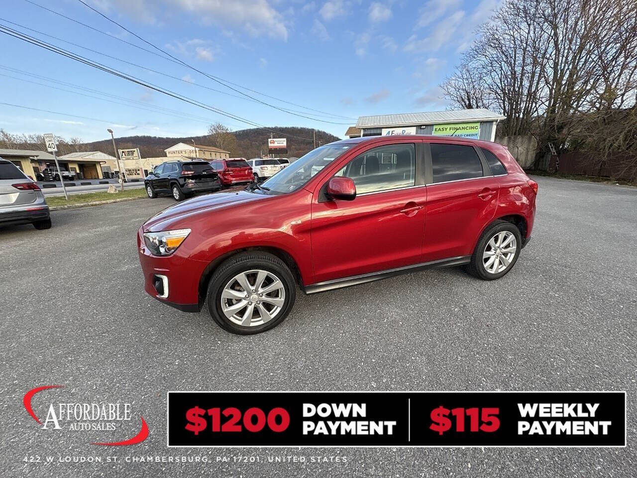 2015 Mitsubishi Outlander Sport for sale at Chambersburg Affordable Auto in Chambersburg, PA