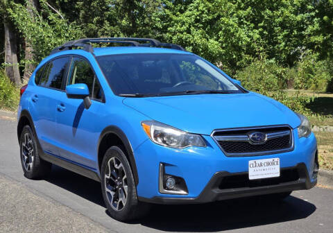 2017 Subaru Crosstrek for sale at CLEAR CHOICE AUTOMOTIVE in Milwaukie OR