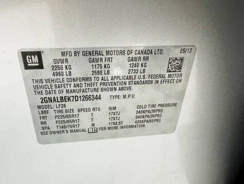 2013 Chevrolet Equinox LS