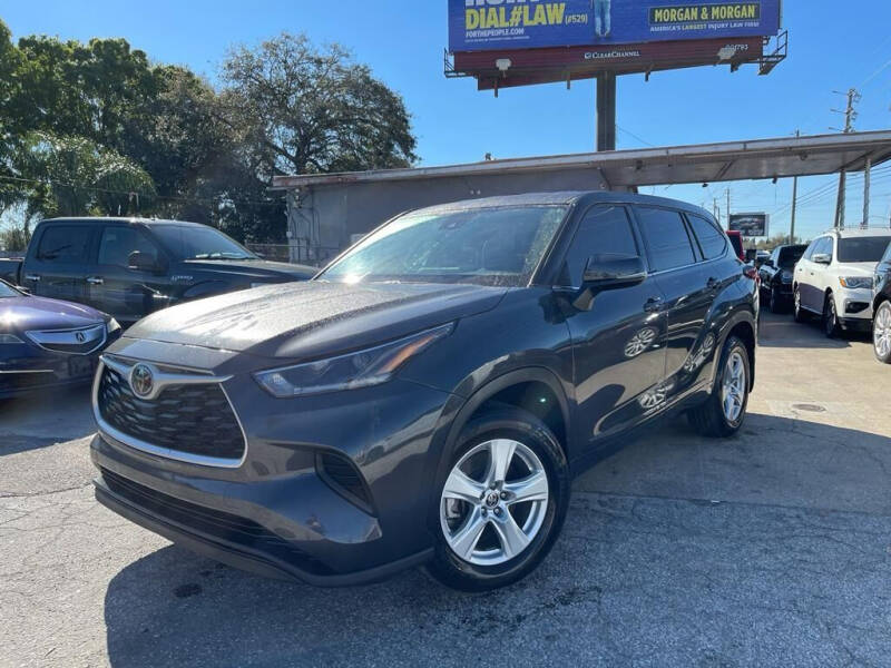 2021 Toyota Highlander for sale at P J Auto Trading Inc in Orlando FL