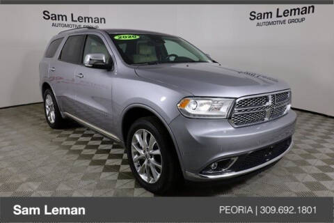 2020 Dodge Durango for sale at Sam Leman Chrysler Jeep Dodge of Peoria in Peoria IL
