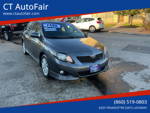 2010 Toyota Corolla for sale at CT AutoFair in West Hartford CT