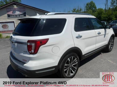 2019 Ford Explorer Platinum