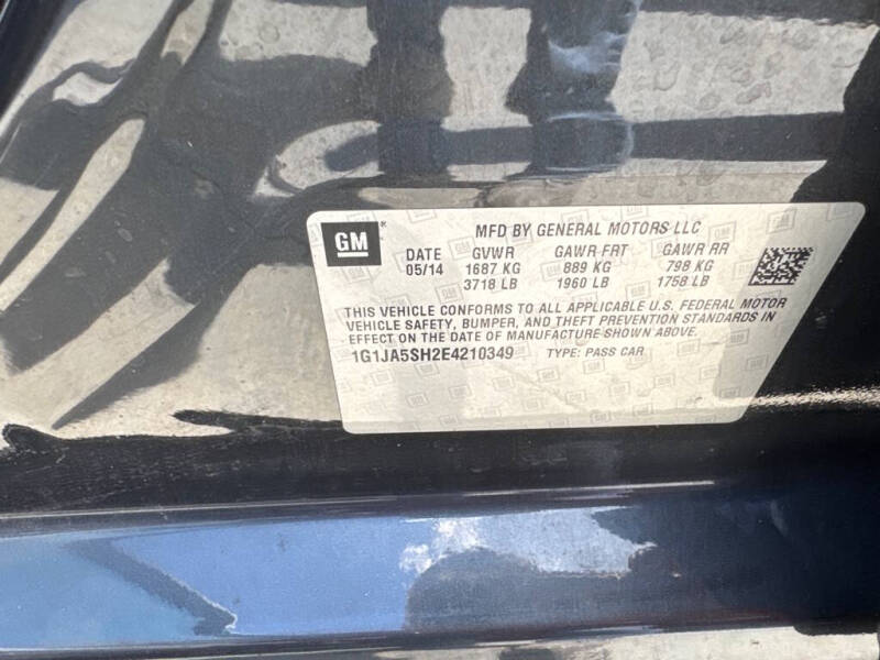 2014 Chevrolet Sonic LS Auto