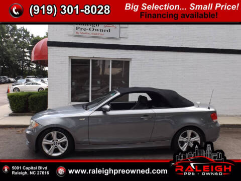 2009 BMW 1 Series for sale at Raleigh Pre-Owned in Raleigh NC