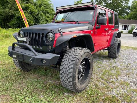 2009 Jeep Wrangler Unlimited for sale at Topline Auto Brokers in Rossville GA