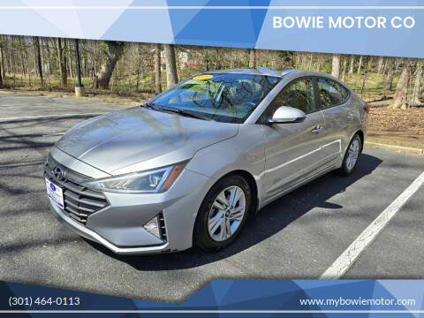 2020 Hyundai Elantra for sale at Bowie Motor Co in Bowie MD