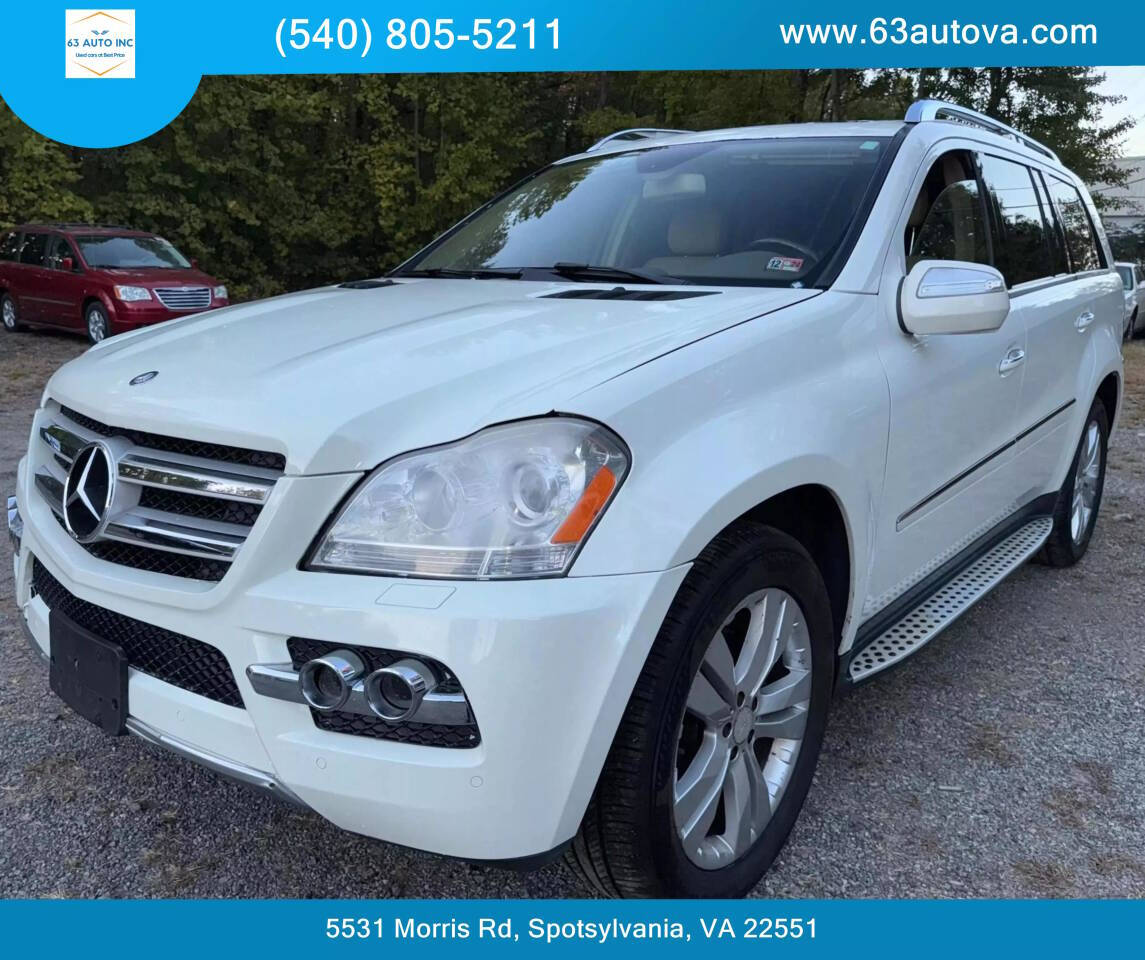 2010 Mercedes-Benz GL-Class for sale at 63 Auto Inc in Spotsylvania, VA