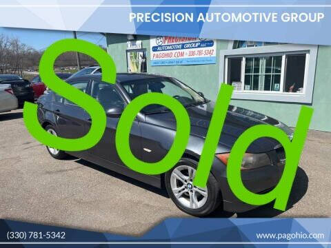 2008 BMW 3 Series for sale at Precision Automotive Group in Youngstown OH