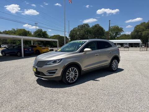 2015 Lincoln MKC for sale at Bostick's Auto & Truck Sales LLC in Brownwood TX