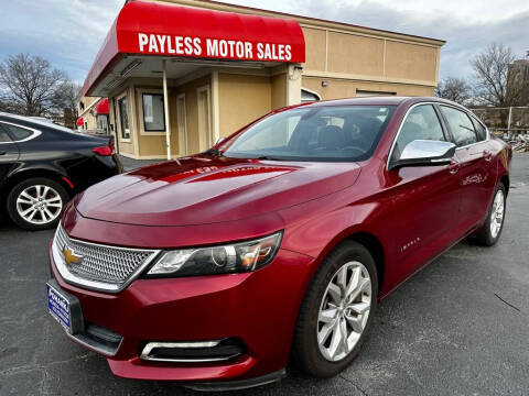 2020 Chevrolet Impala for sale at Payless Motor Sales LLC in Burlington NC