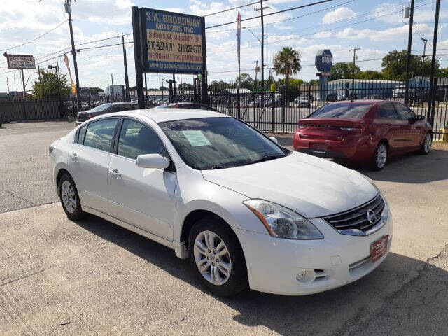 2012 Nissan Altima for sale at S.A. BROADWAY MOTORS INC in San Antonio TX