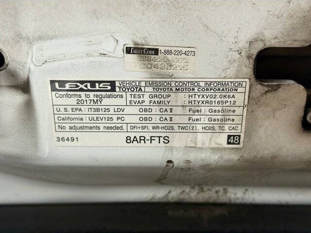 2017 Lexus IS 200t