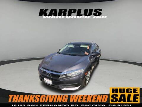 2018 Honda Civic for sale at Karplus Warehouse in Pacoima CA