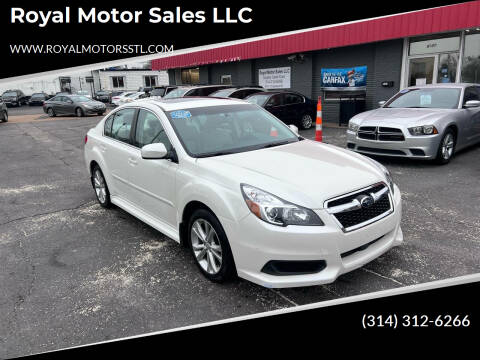 2013 Subaru Legacy for sale at Royal Motor Sales LLC in Saint Louis MO