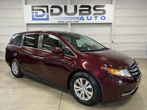 2014 Honda Odyssey for sale at DUBS AUTO LLC in Clearfield UT