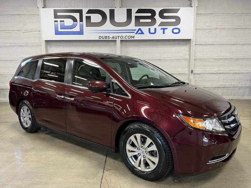 2014 Honda Odyssey for sale at DUBS AUTO LLC in Clearfield UT