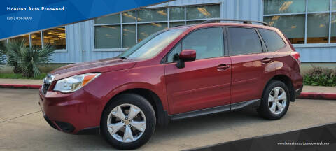 2015 Subaru Forester for sale at Houston Auto Preowned in Houston TX
