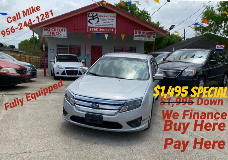 2011 Ford Fusion for sale at Coqui Auto Sales in La Feria TX