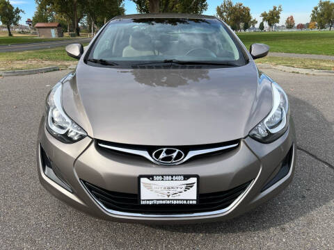 2016 Hyundai Elantra for sale at Integrity Motors, LLC. in Pasco WA