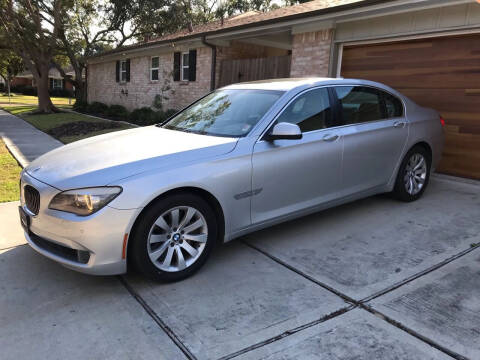 2011 BMW 7 Series for sale at Texas Luxury Auto in Houston TX