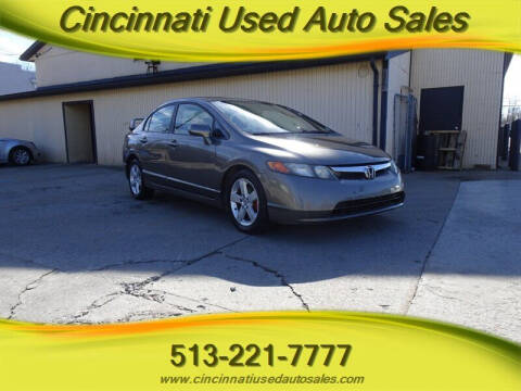 2008 Honda Civic for sale at Cincinnati Used Auto Sales in Cincinnati OH