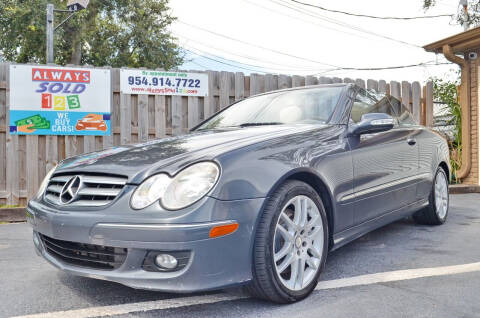 2008 Mercedes-Benz CLK for sale at ALWAYSSOLD123 INC in Fort Lauderdale FL
