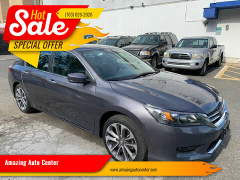 2014 Honda Accord for sale at Amazing Auto Center in Capitol Heights MD