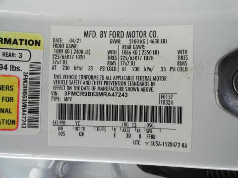 2021 Ford Bronco Sport Big Bend