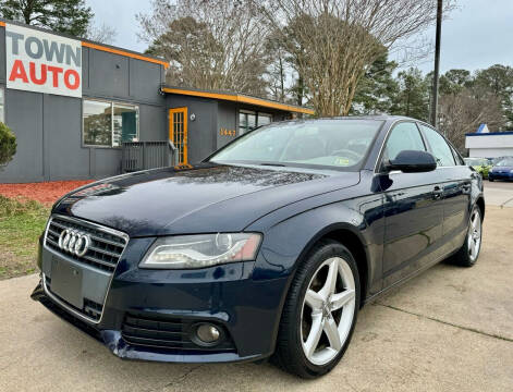 2010 Audi A4 for sale at Town Auto in Chesapeake VA