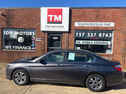 2014 Honda Accord for sale at Top Motors LLC in Portsmouth VA