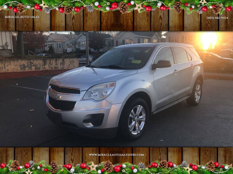 2012 Chevrolet Equinox for sale at MIRACLE AUTO SALES in Cranston RI