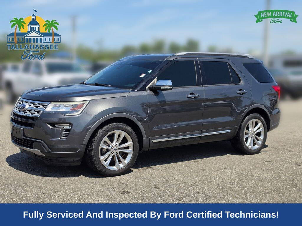 Dk. Gray 2019 Ford Explorer XLT XLT 4dr SUV 1