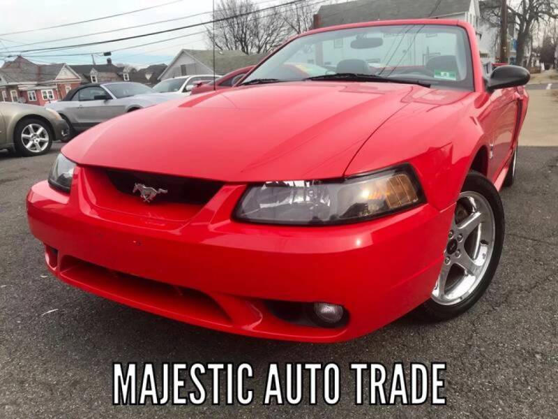 2001 Ford Mustang SVT Cobra for sale at Majestic Auto Trade in Easton PA