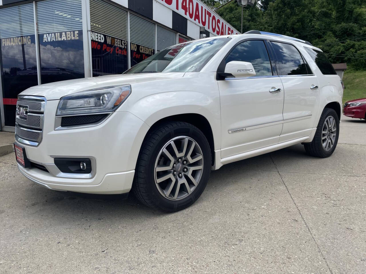 White 2014 GMC Acadia Denali AWD Denali 4dr SUV 1