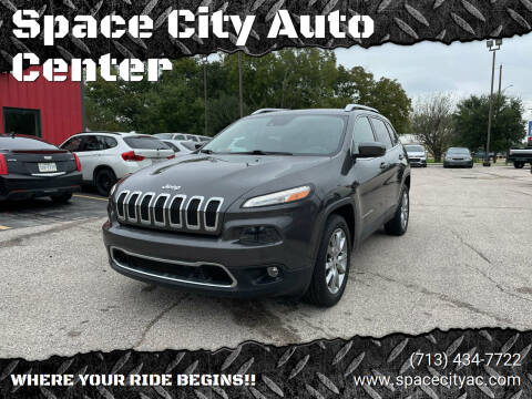 2018 Jeep Cherokee for sale at Space City Auto Center in Houston TX