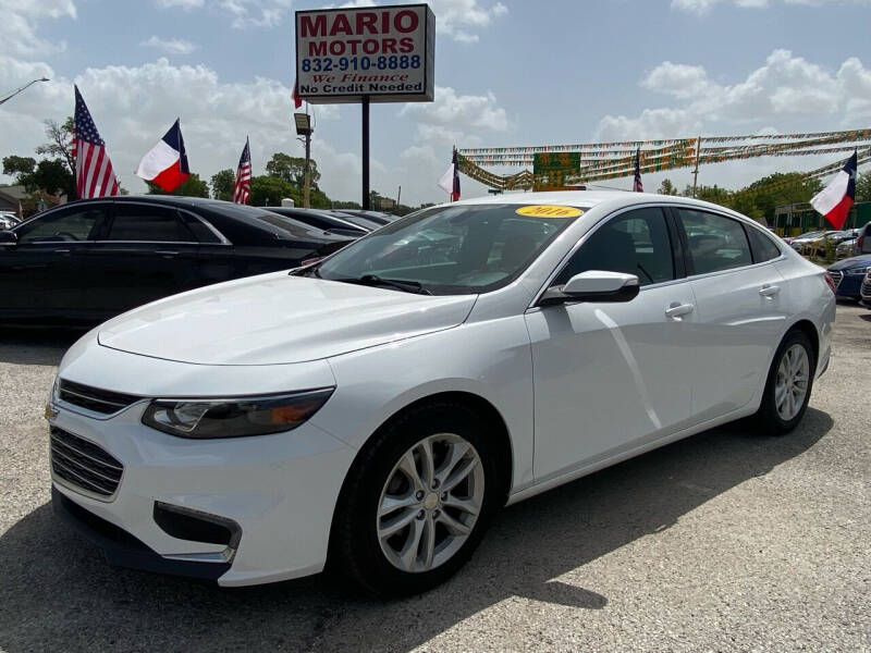 2016 Chevrolet Malibu for sale at Mario Motors in South Houston TX