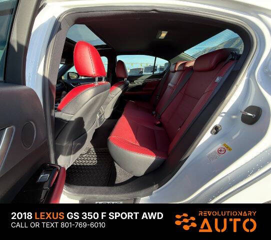 2018 Lexus GS 350 F SPORT