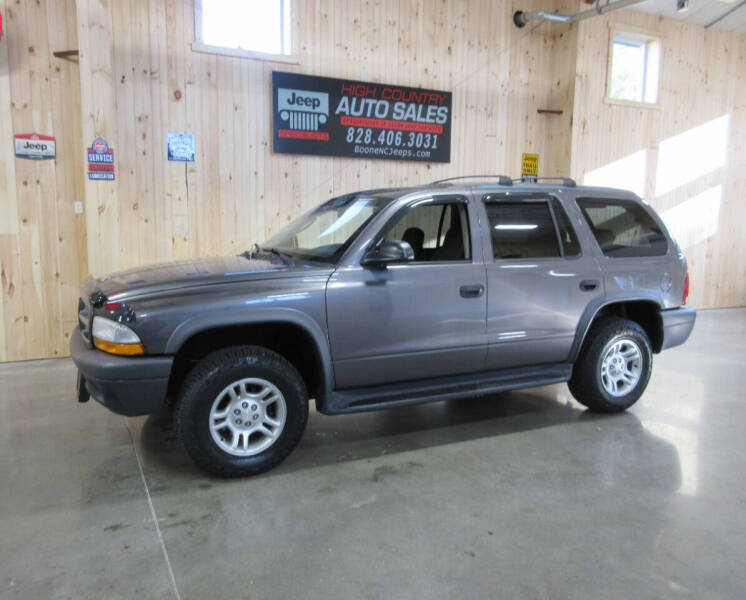 2003 Dodge Durango for sale at Boone NC Jeeps-High Country Auto Sales in Boone NC