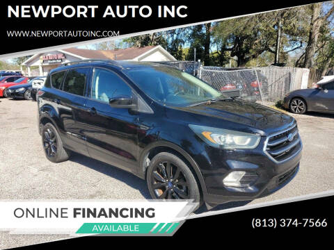 2017 Ford Escape for sale at NEWPORT AUTO INC in Tampa FL