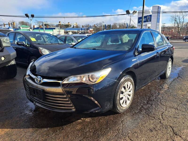 2016 Toyota Camry Hybrid for sale at P J McCafferty Inc in Langhorne PA