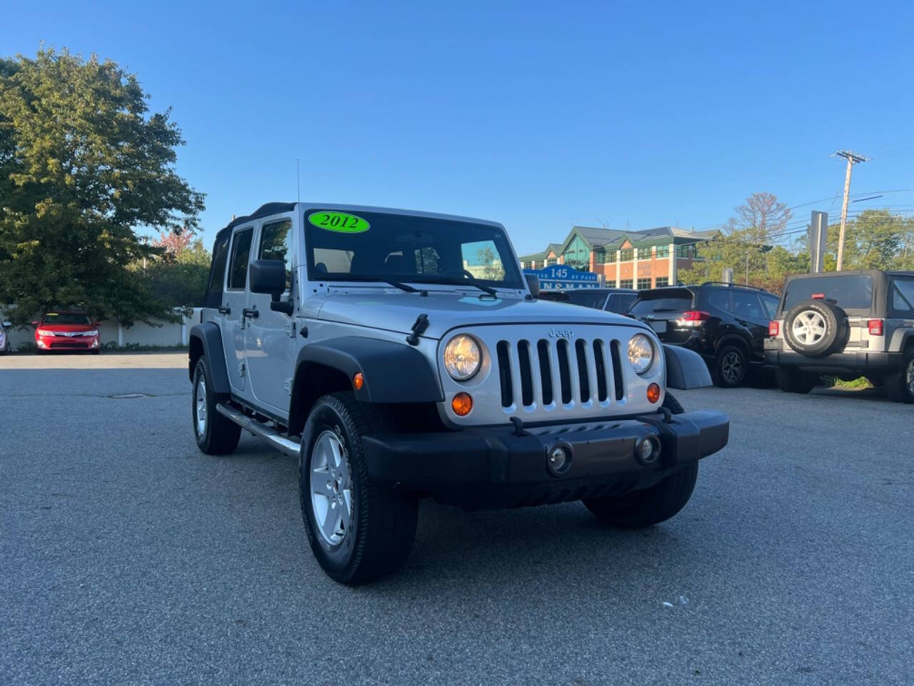 2012 Jeep Wrangler Unlimited for sale at Kinsman Auto Sales in North Andover, MA