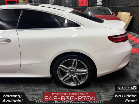 2018 Mercedes-Benz E-Class E 400 4MATIC